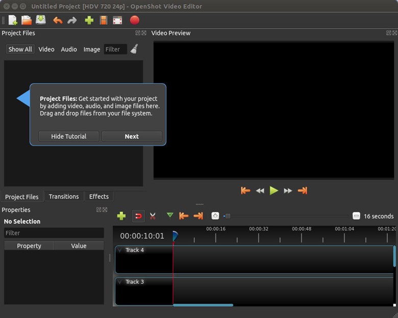openshot video editor tutorial 2020